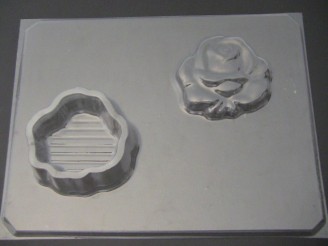 528 Rose Pour Box Chocolate Candy Mold